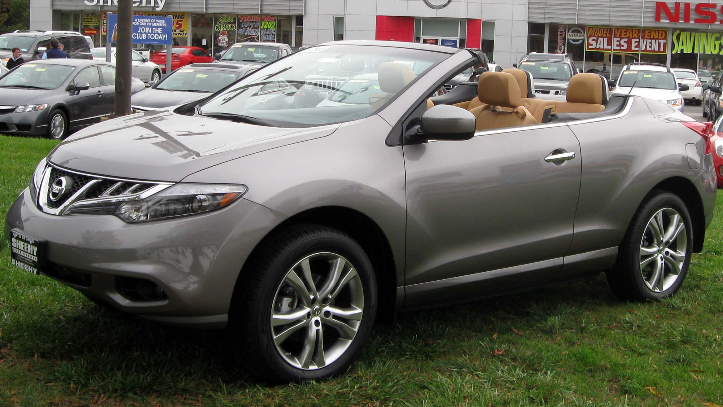 Nissan Murano CrossCabriolet не пользовался особым успехом