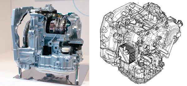 Вариатор Jatco JF015E производится с 2009 года в четырех странах