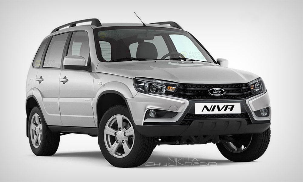 СМИ показали как будет выглядеть обновленная экс Chevrolet Niva (а теперь просто Лада Нива)