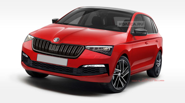 Появились первые фото Skoda Rapid нового поколения