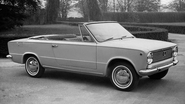 Fiat 124 Cabriolet 1966 года