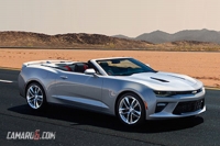 В сети рассекречен новый кабриолет Chevrolet Camaro